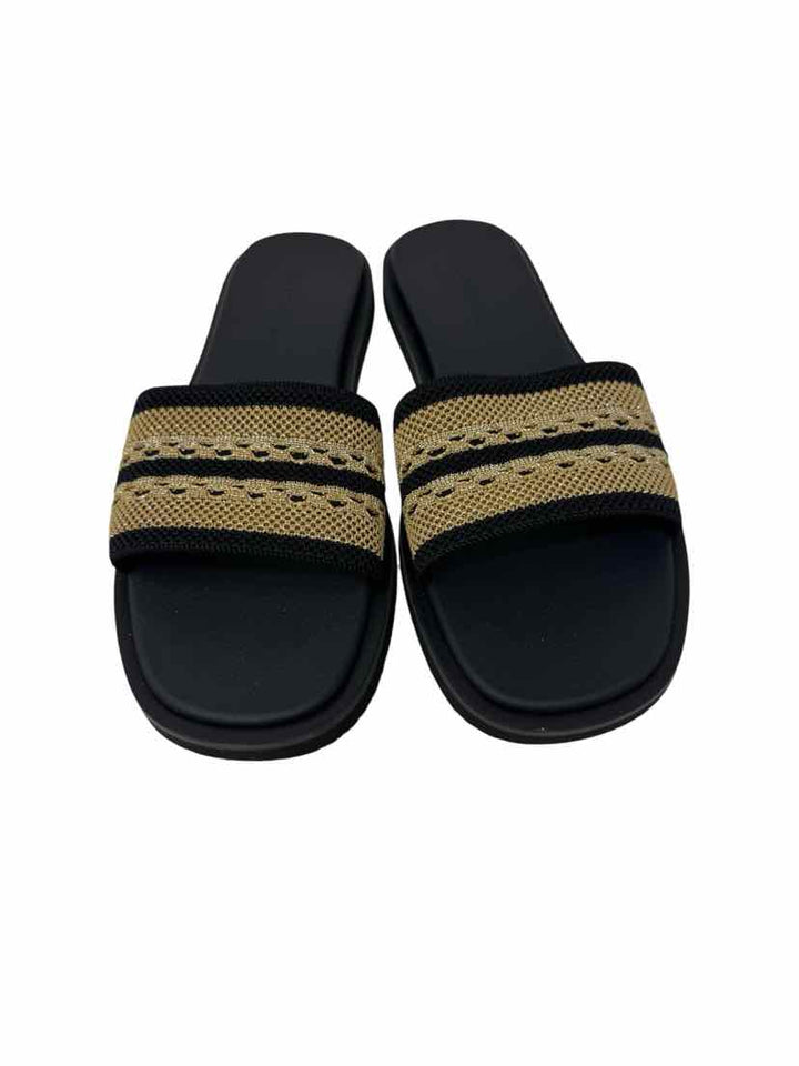 Shoe Size 9 ROTHY'S Gold Sandals