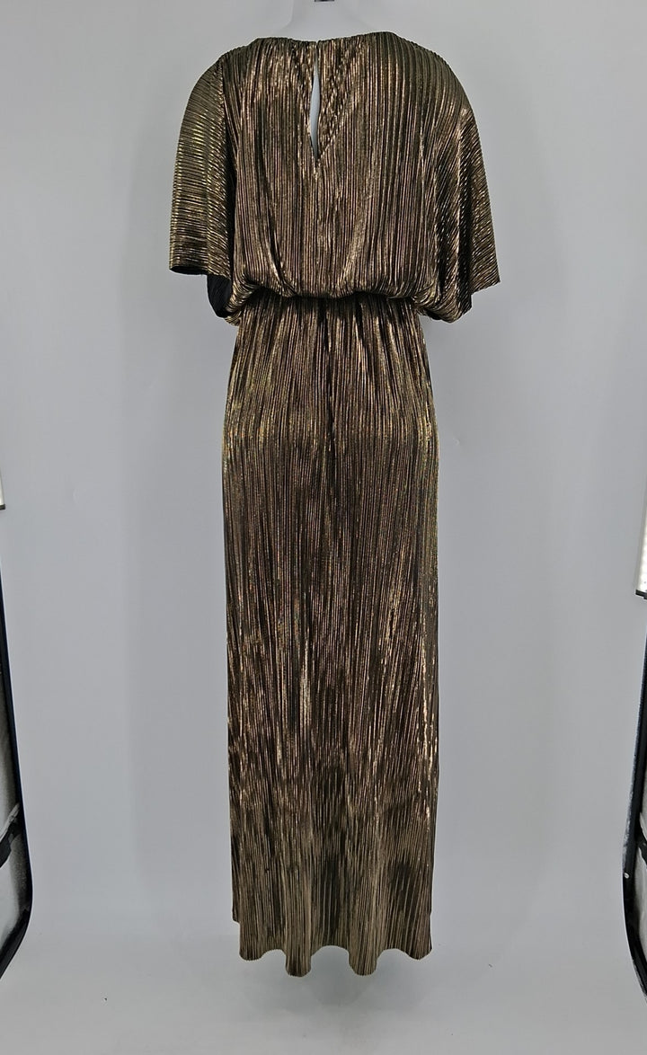 Size S SEE AND BE SEEN Gold Dress