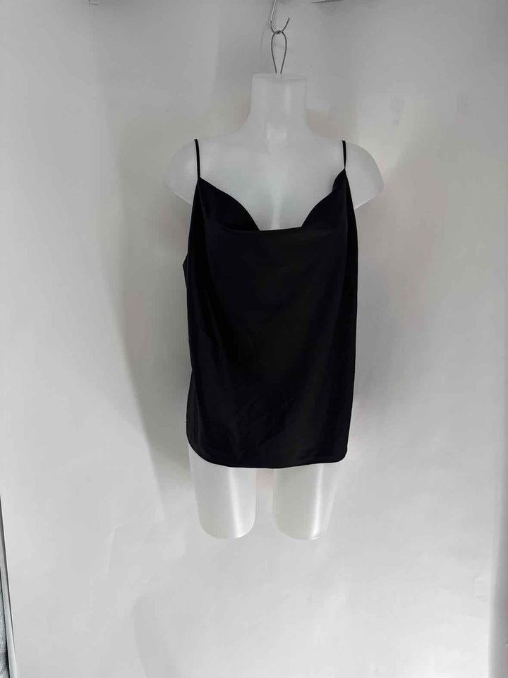 Size XL THE DROP Black Sateen 2 PC Dress