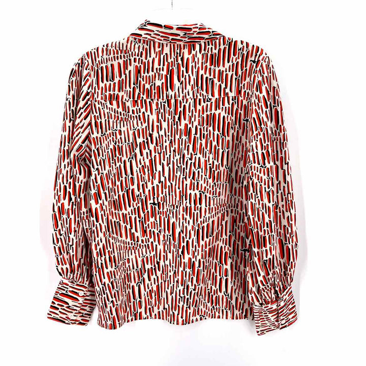 Size M ORANGE PRINT Shirt