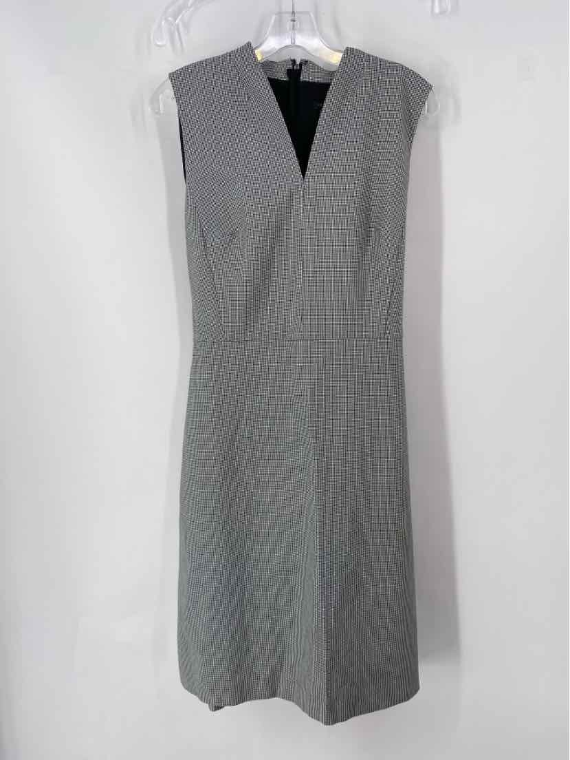 Size 12 Ann Taylor Black/White Dress