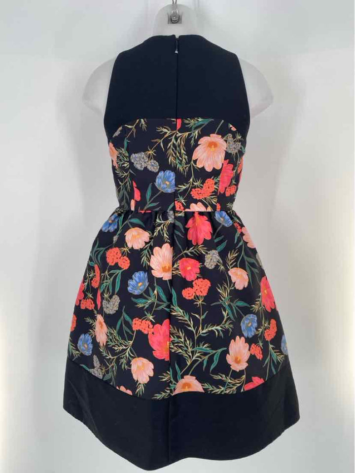 Size 2 Kate Spade Black Print Dress