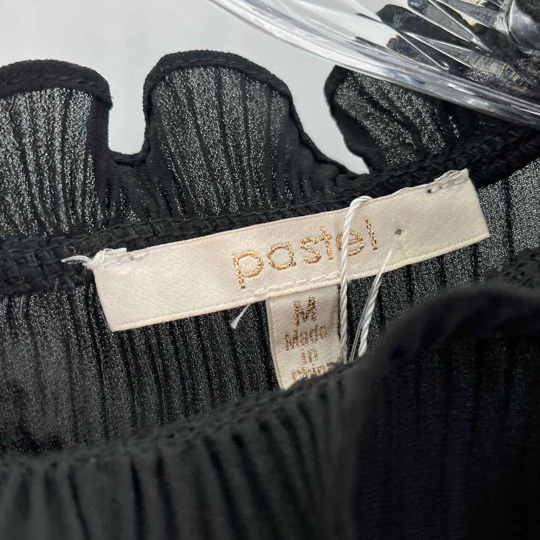 Size M Black Beaded Shirt