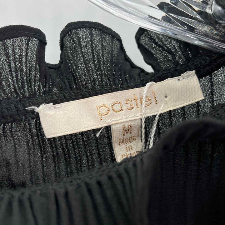 Size M Black Beaded Shirt