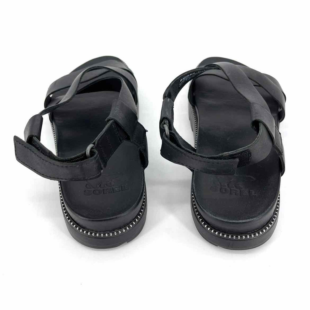 Shoe Size 9 Sorel Black Sandals