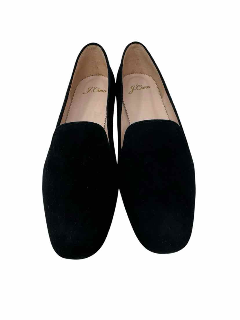 Shoe Size 8 J Crew Black Suede Flats