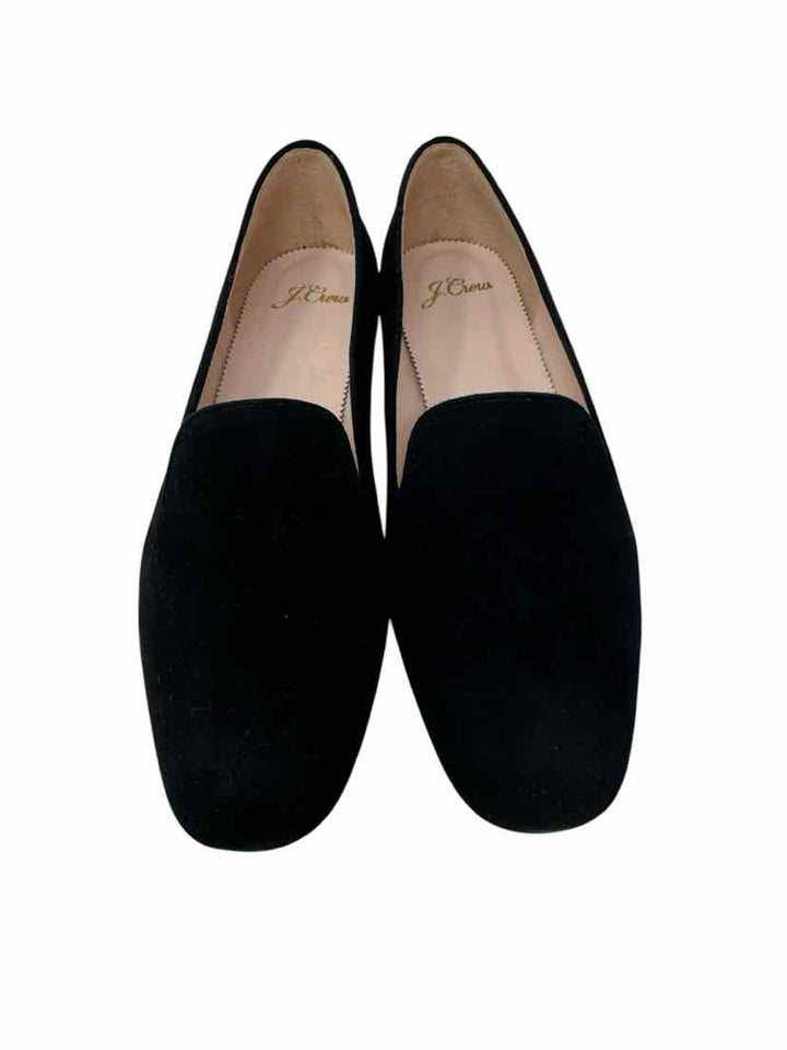 Shoe Size 8 J Crew Black Suede Flats