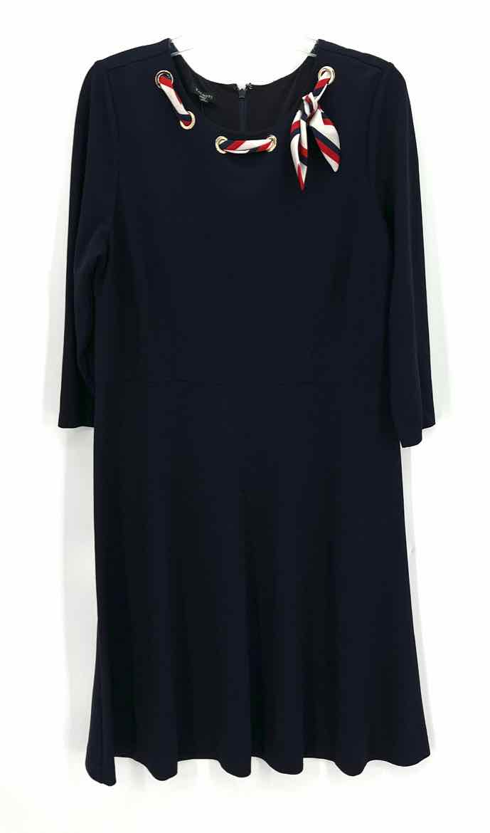 Size 14 Talbots Navy Dress