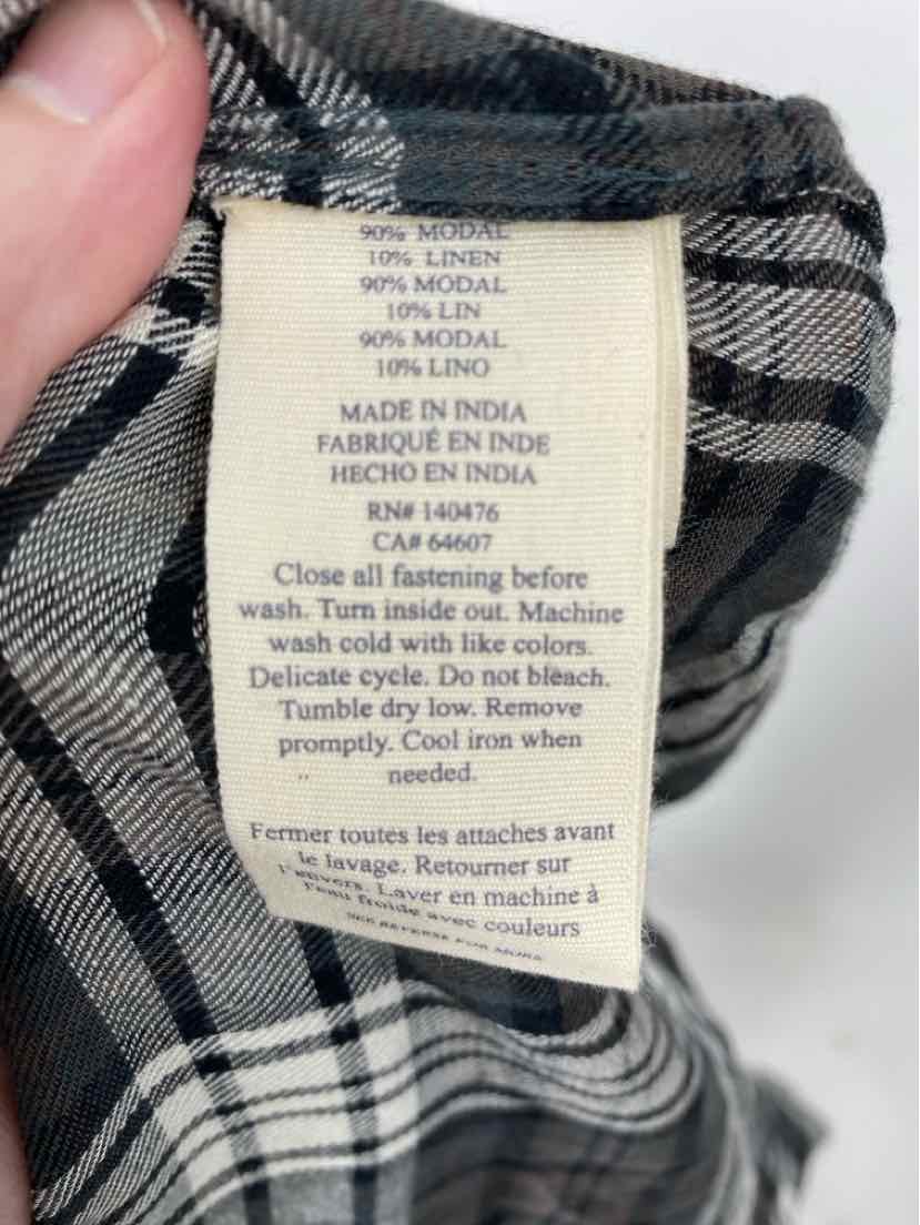 Size L FAHERTY gray print Shirt