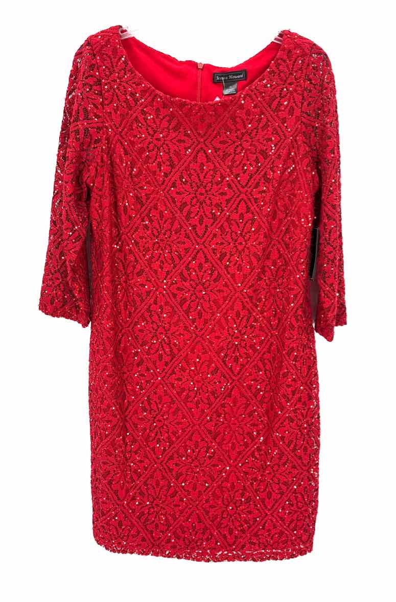 Size 16 JESSICA HOWARD Red Lace PROM