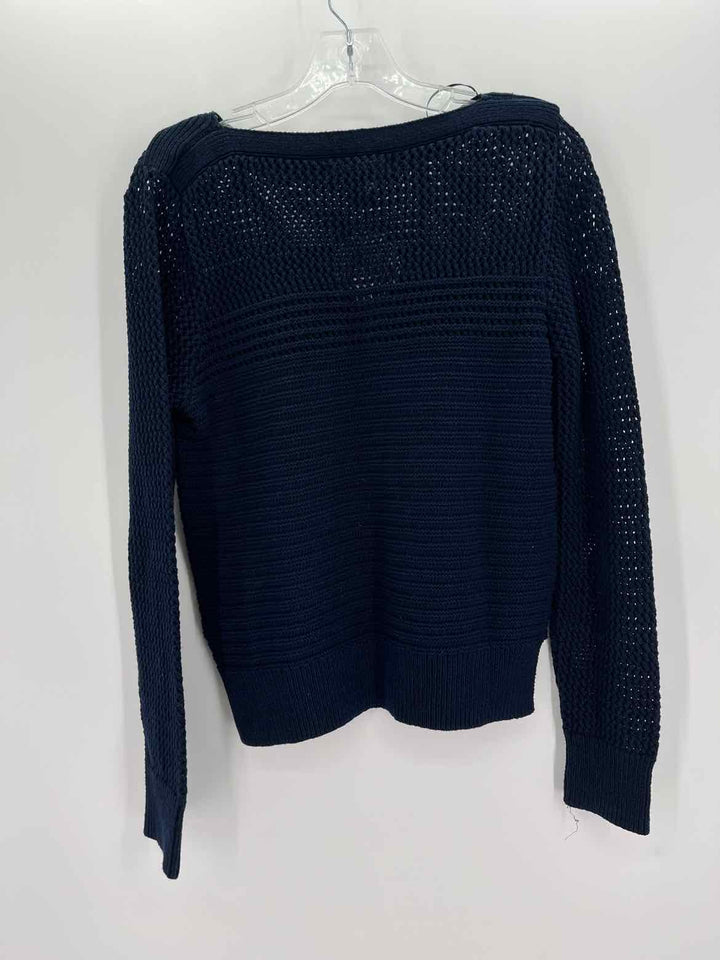 Size L TAHARI Navy Sweater