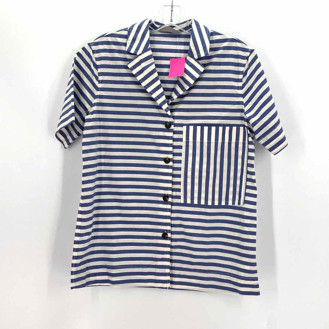 Size XXS EVERLANE Blue Shirt