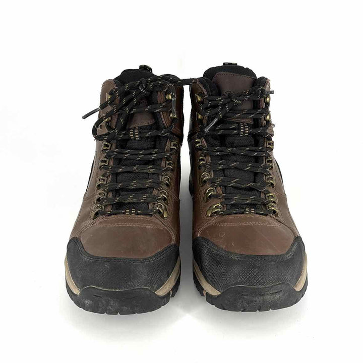 Shoe Size 8.5 EDDIE BAUER Brown Leather Boots