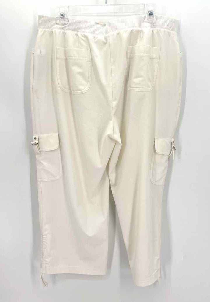 Size L Chico's White Pants