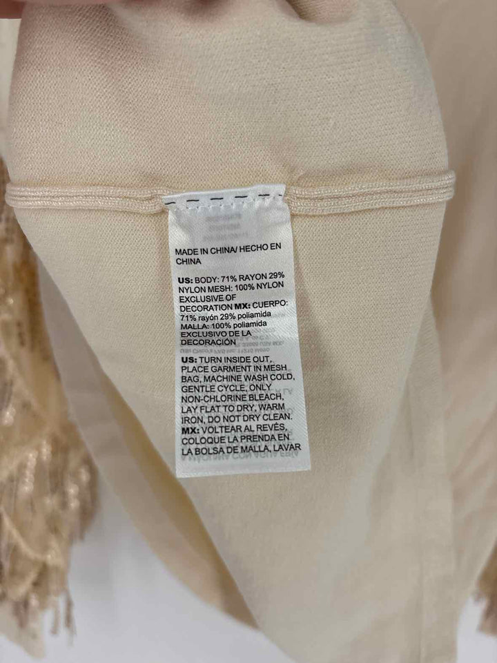 Size M Chico's Ivory Sweater