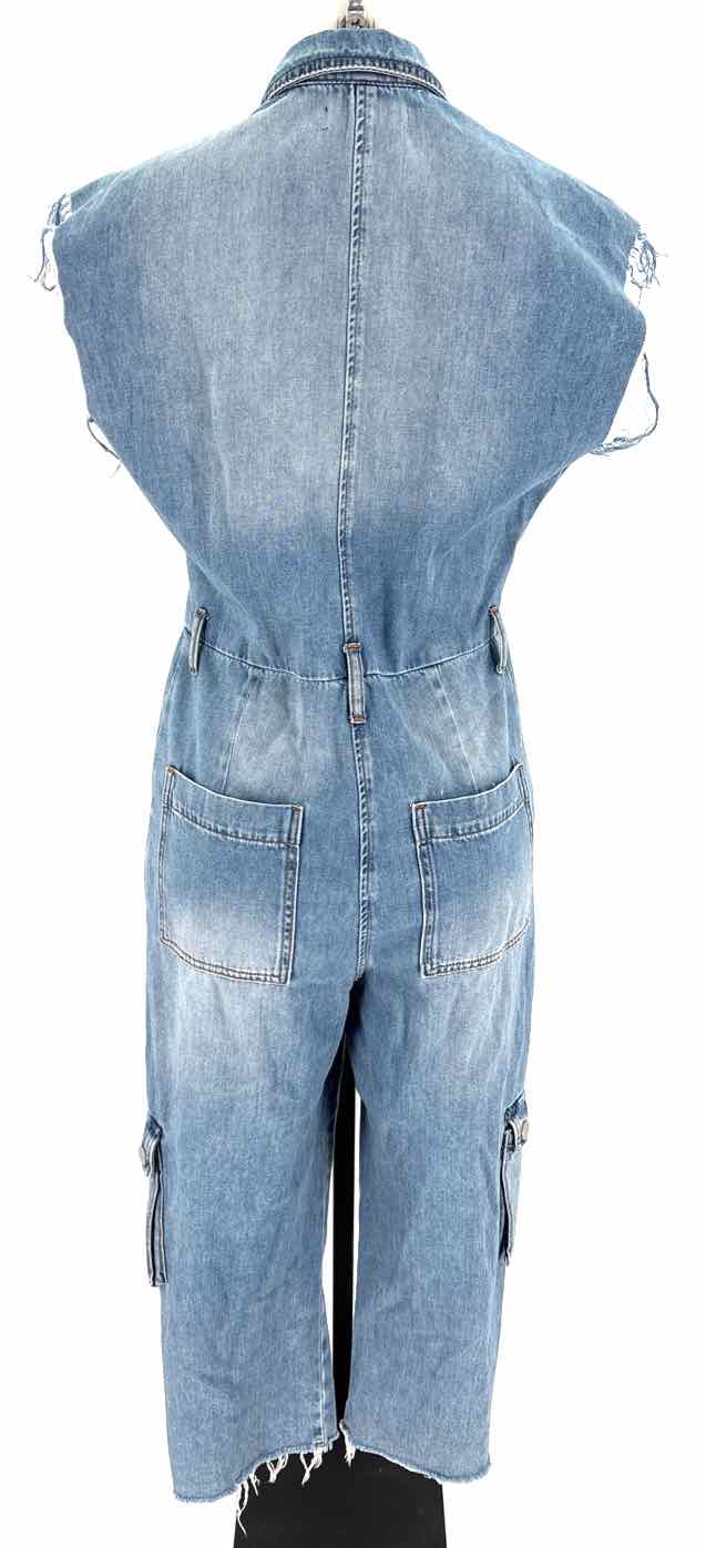 Size M BLANK NYC Denim Romper