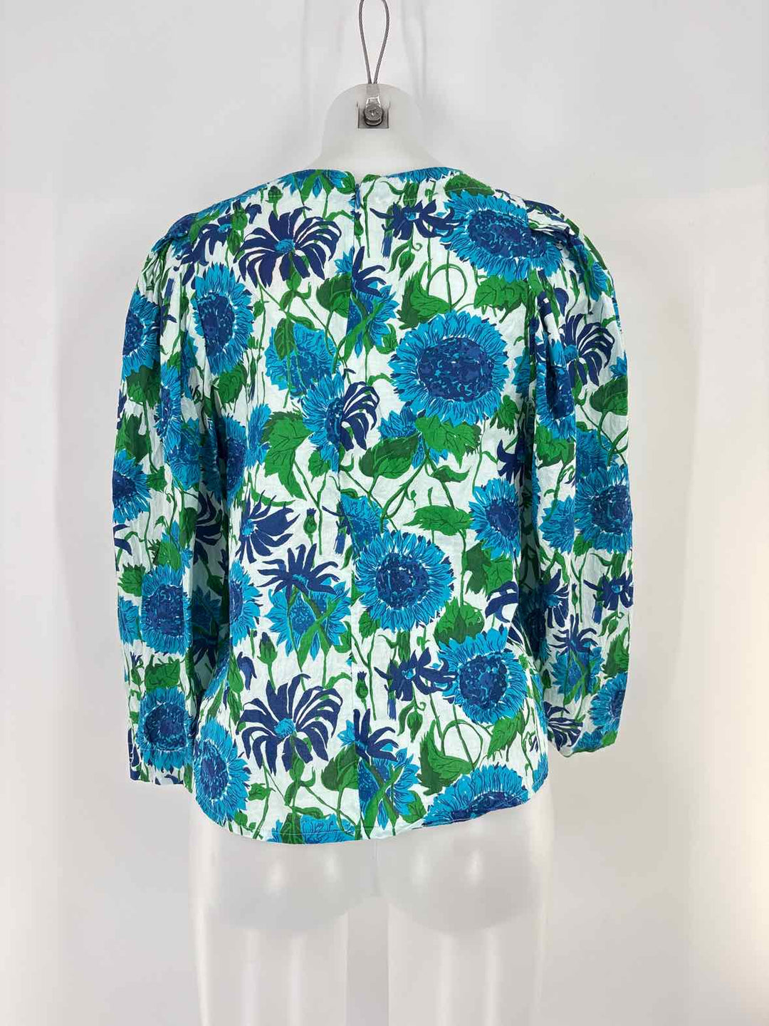 Size S Blue Print Shirt
