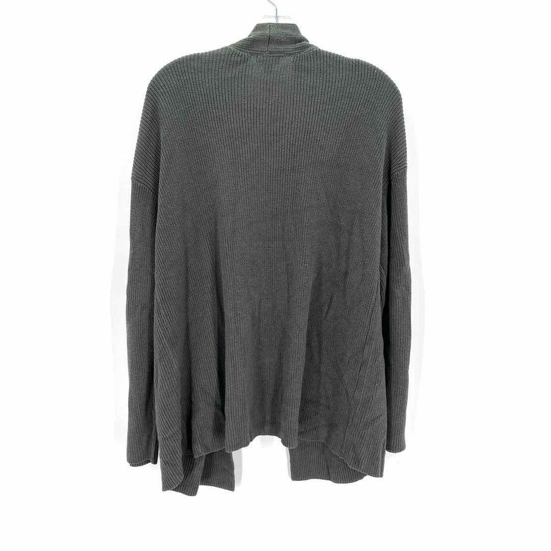 Size M J JILL Olive Knit Cardigan