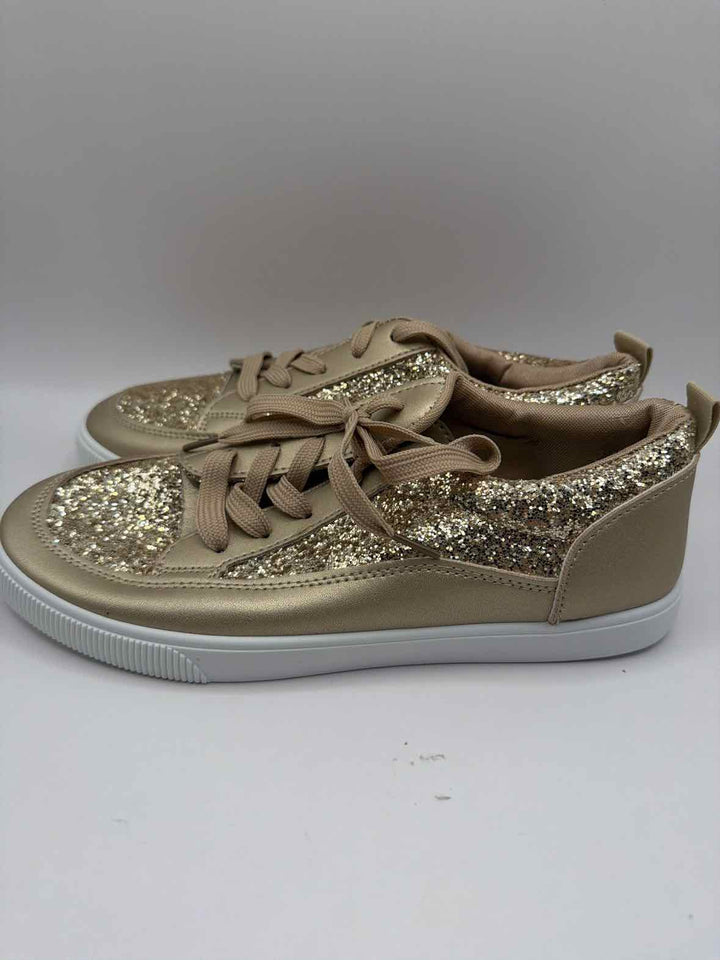 Shoe Size 41 Gold Sneakers