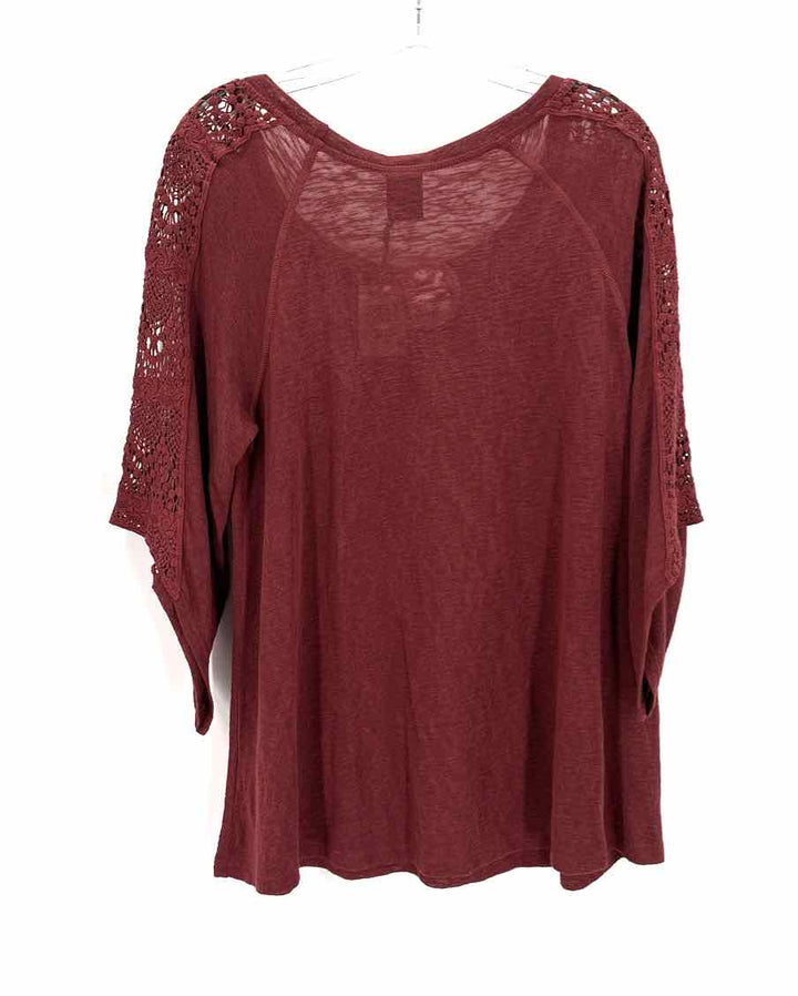 Size XL BOBEAU Rust Shirt