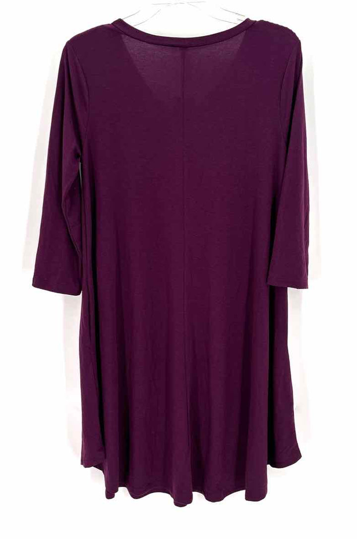 Size M ZENANA Purple Cotton Dress