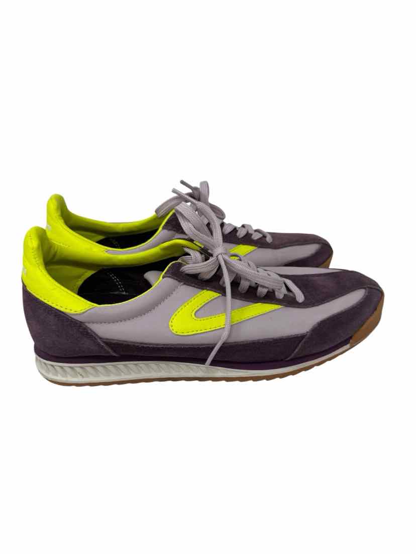 Shoe Size 9 TRENTON Purple Suede Sneakers