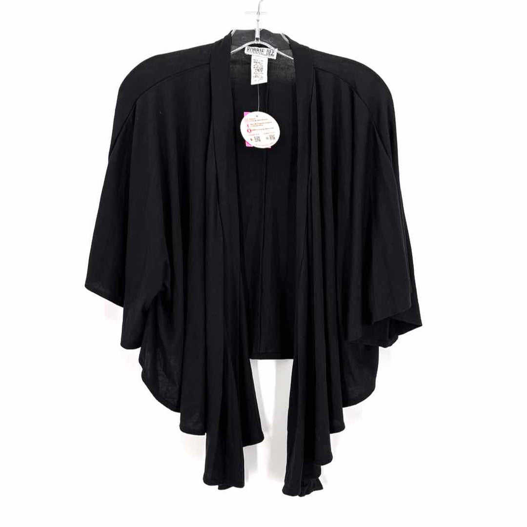 Size 2X Black Knit Cardigan