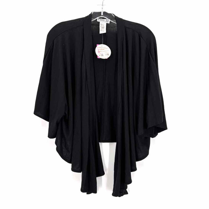 Size 2X Black Knit Cardigan