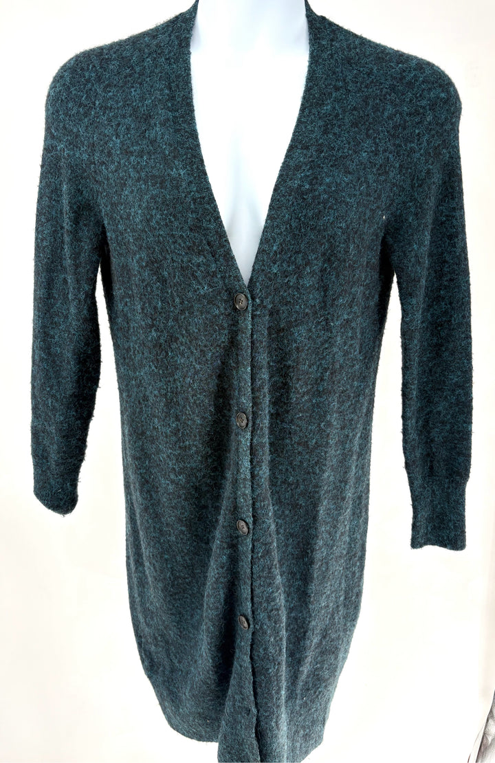 Size M Ann Taylor Blue Cardigan