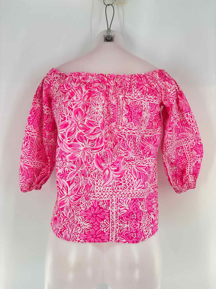 Size XS Lilly Pulitzer Pink Shirt