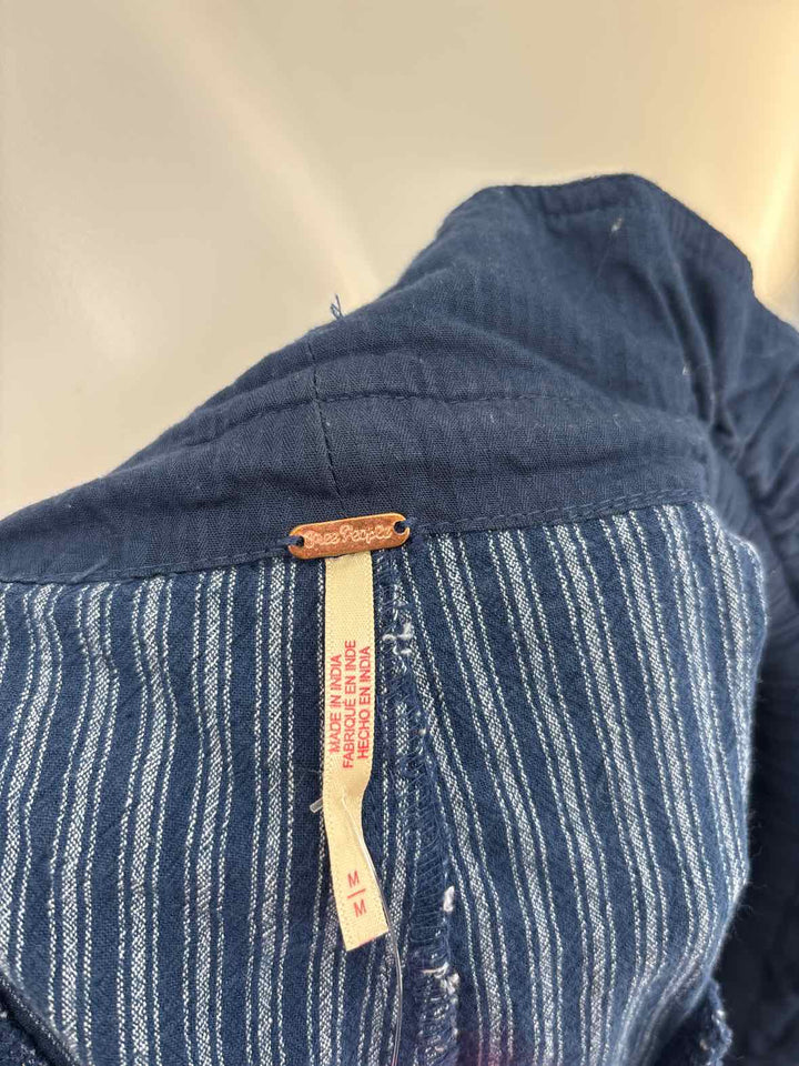 Size M FREE PEOPLE Blue Pants