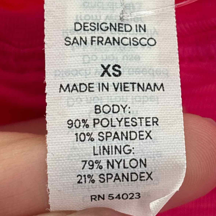 Size XS Athleta Hot Pink Shirt