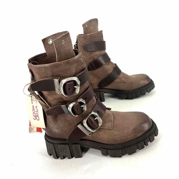 Shoe Size 40 AS 98 Brown Leather Boots