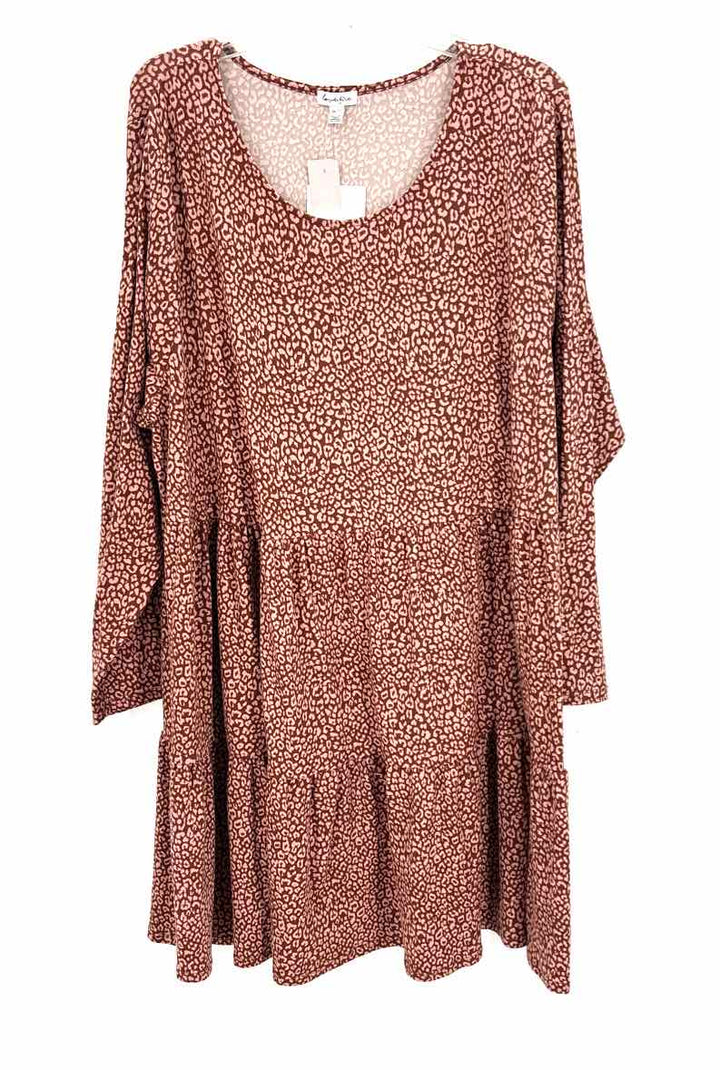 Size 3X Brown Dress