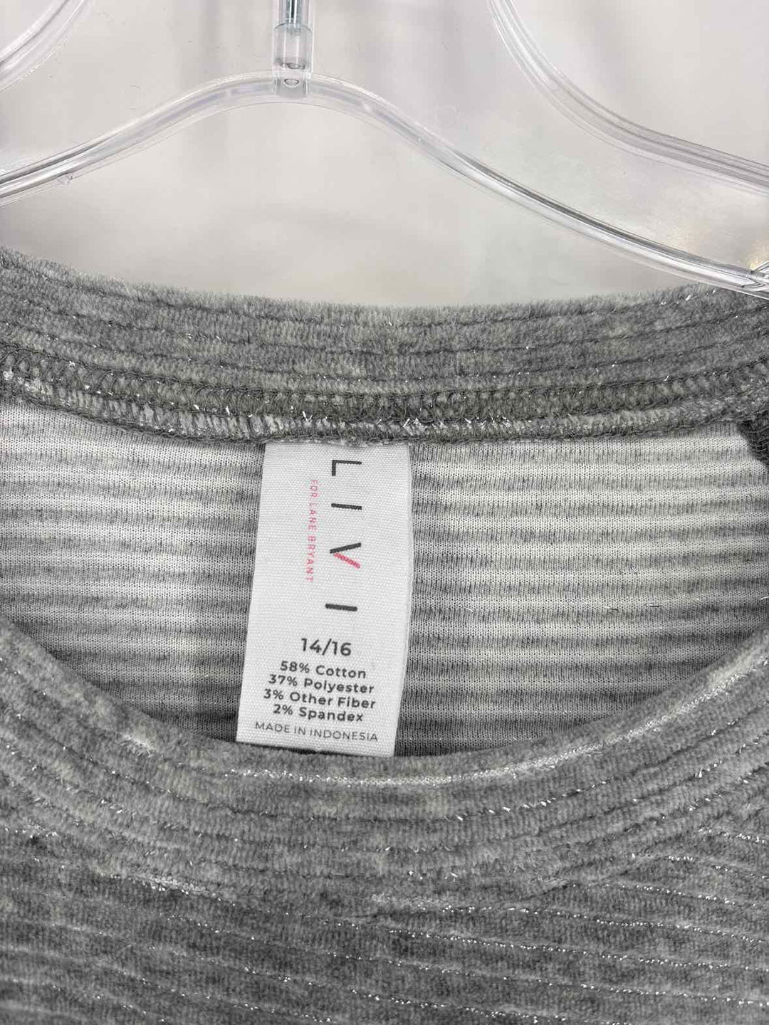 Size 14/16 LIVI Gray Sweater