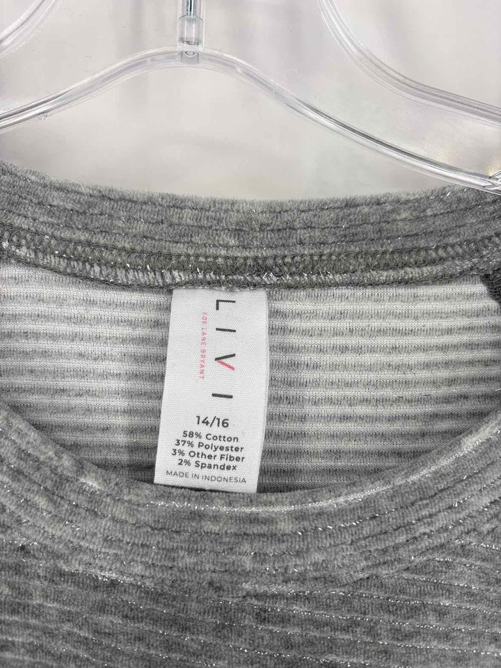 Size 14/16 LIVI Gray Sweater