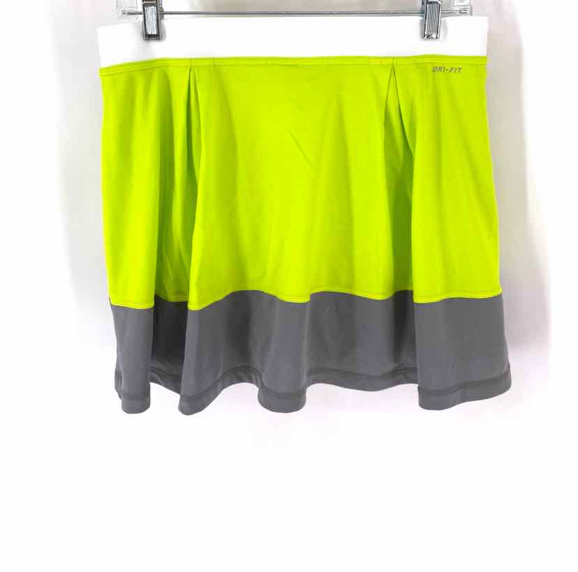 Size L Nike Lime Green Skirt