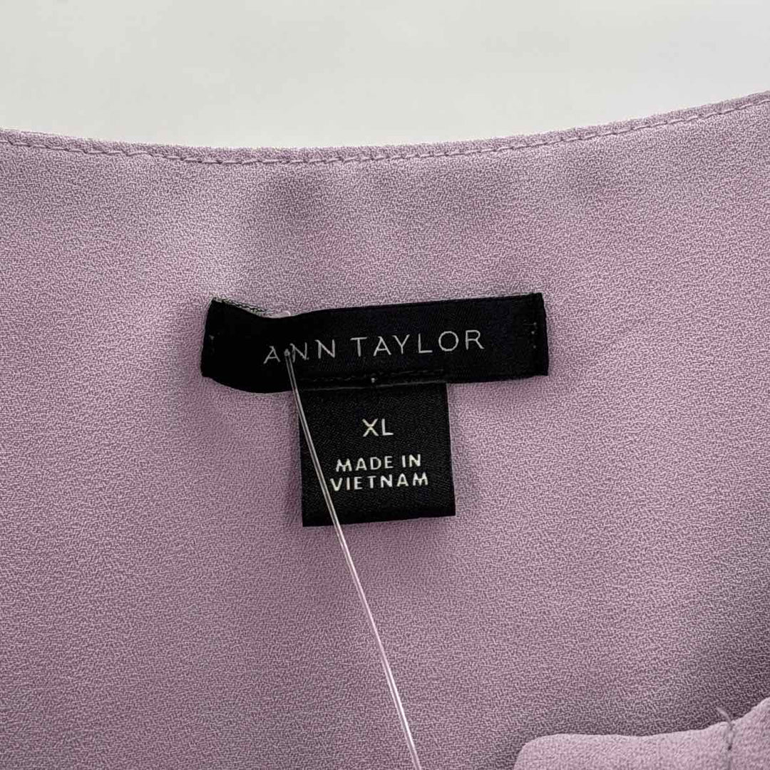 Size XL Ann Taylor Lavender Shirt