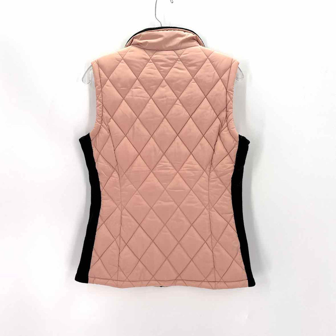 Size S Calvin Klein Blush Knit Quilted Vest