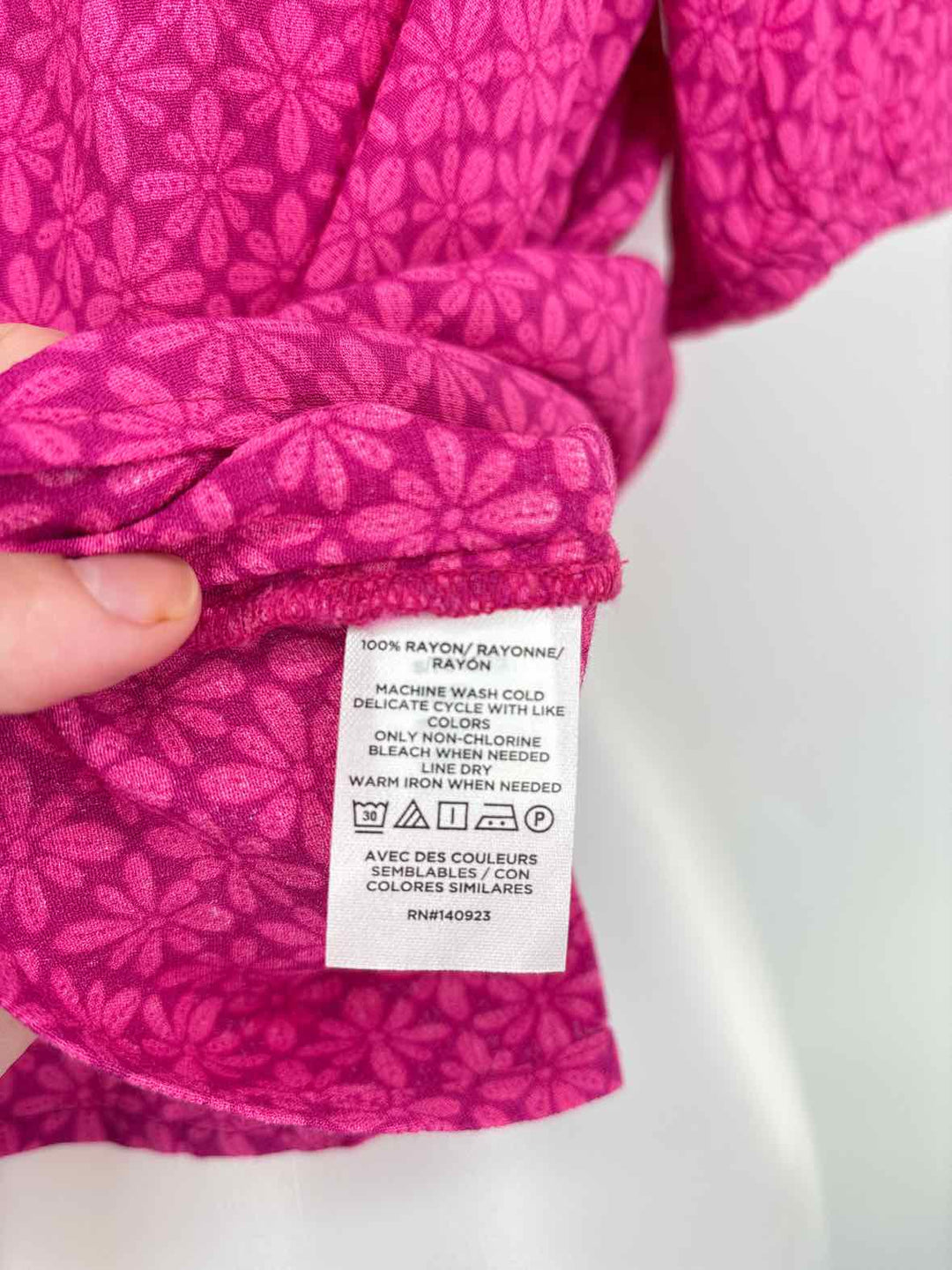 Size M LOFT Pink Shirt