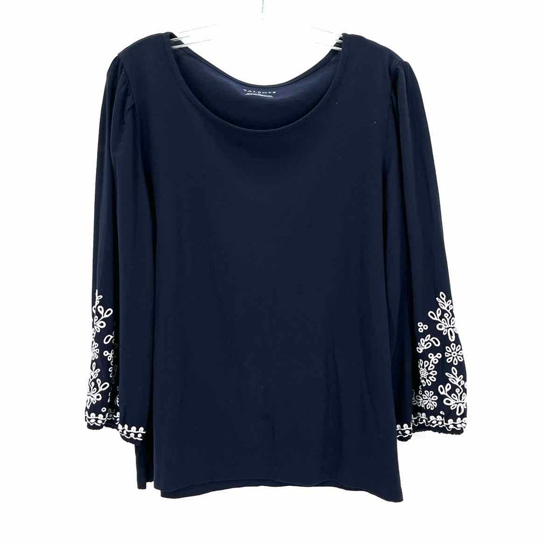 Size L Talbots Navy Shirt