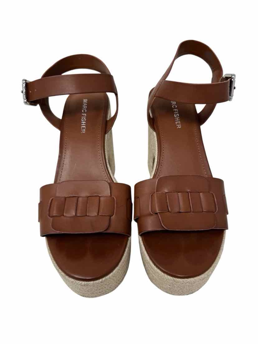 Shoe Size 9.5 MARC FISHER Brown Sandals