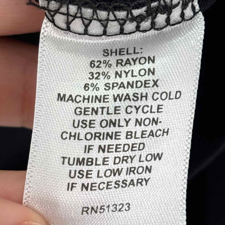 Size XS HALOGEN Black Shirt