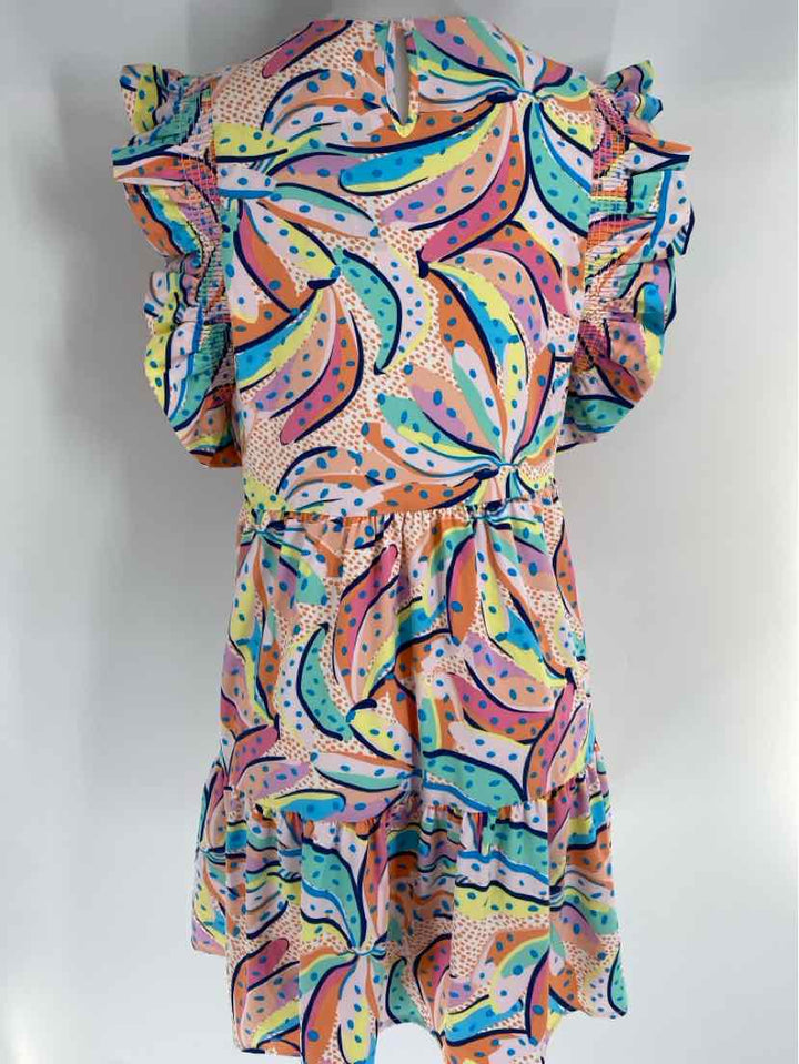 Size S MICHELLE MCDOWELL Multi-Color Dress