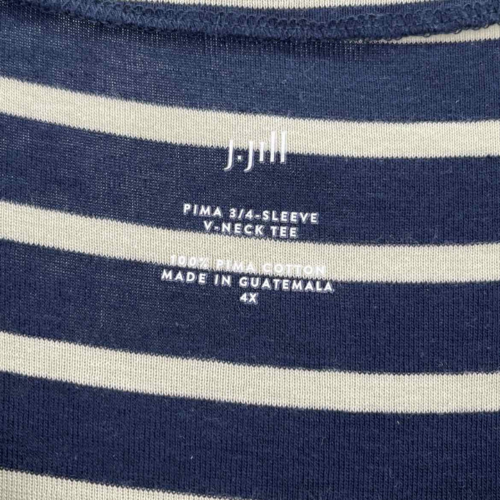 Size 4X J JILL Blue Shirt