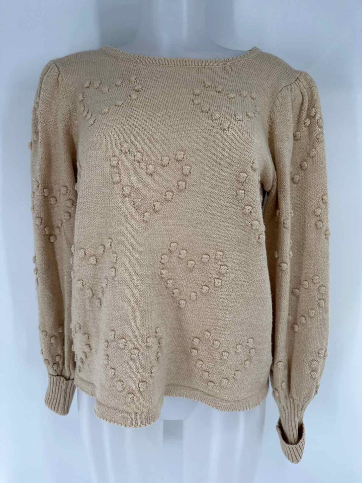 Size L Lilly Pulitzer Gold Sweater