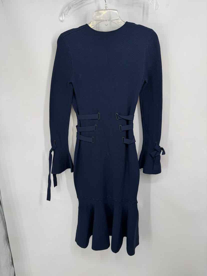 Size XS JONATHAN SIMKHAI Navy Knit Dress