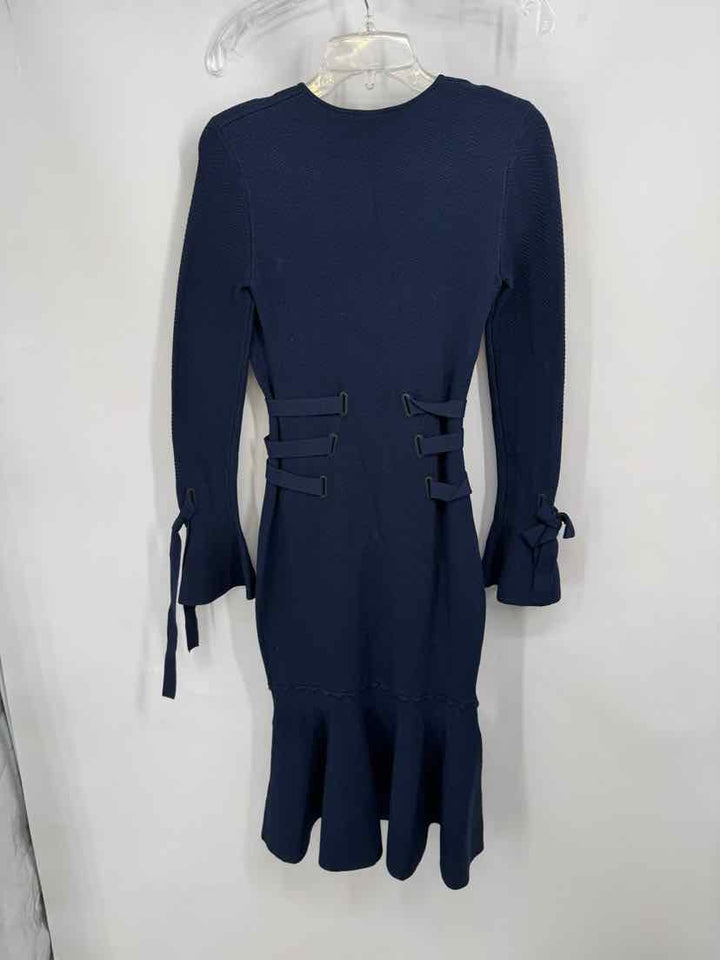 Size XS JONATHAN SIMKHAI Navy Knit Dress