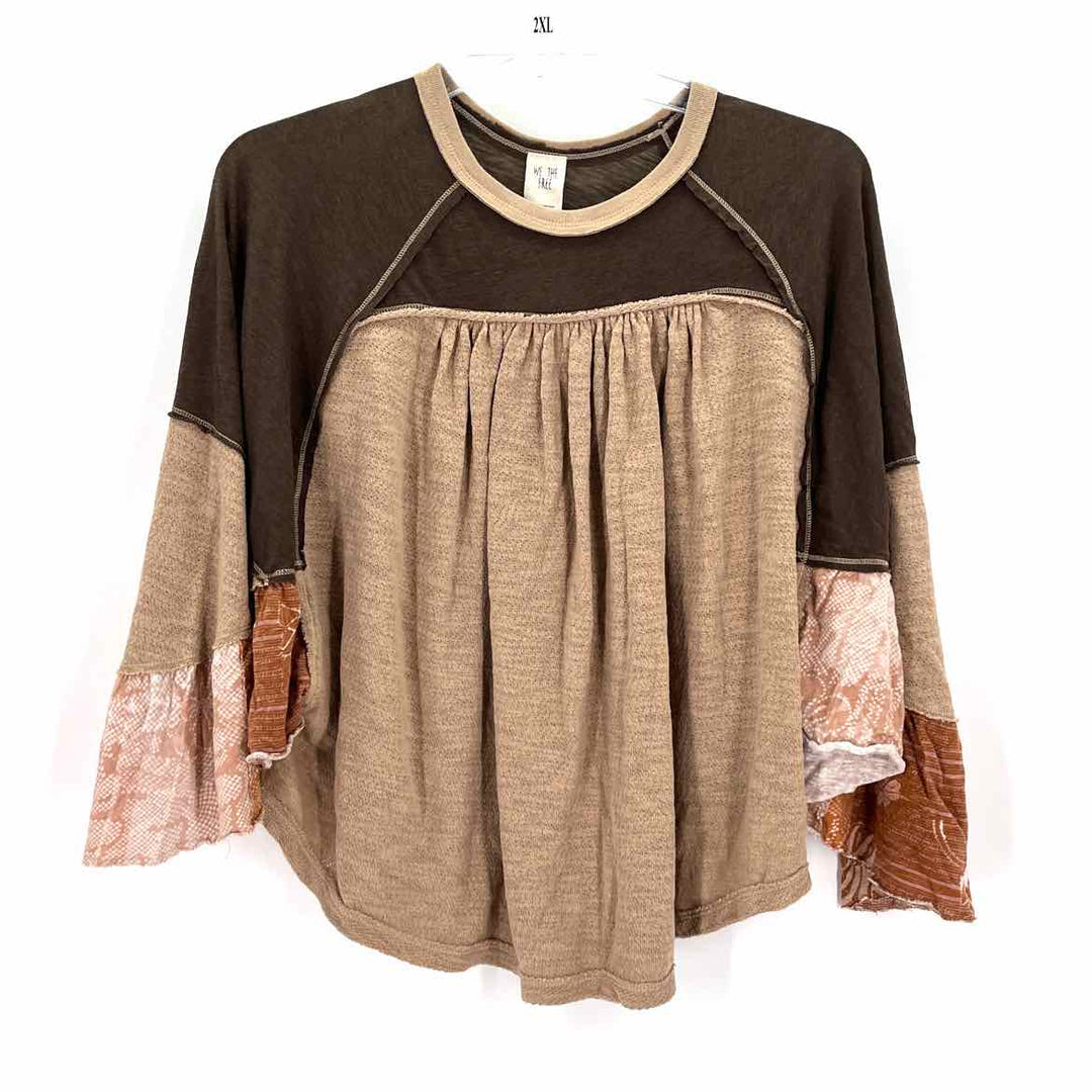 Size XS WE THE FREE Brown Shirt