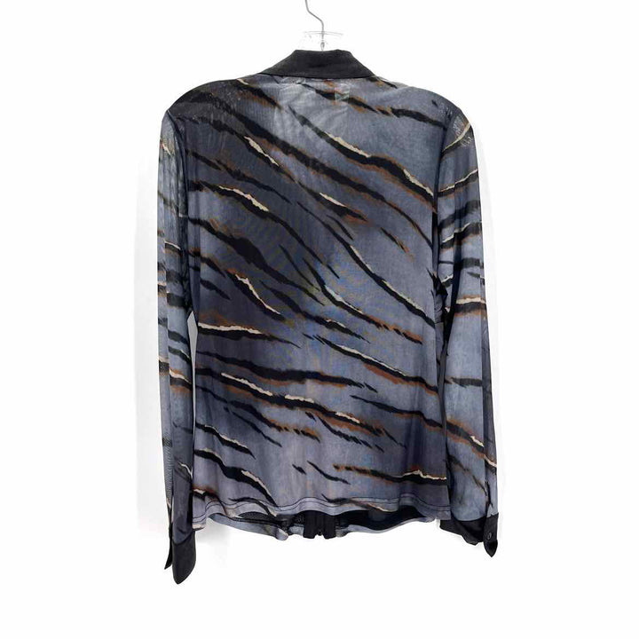Size M gray print Shirt
